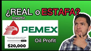 ¿Es real invertir en PEMEX o es una ESTAFA [upl. by Perkins74]