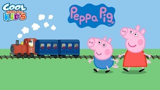 Peppa Pig Train Ride  Peppa Pig Games  Peppa Pig Theme Park app review  Cool Apps For Kids [upl. by Hardy]