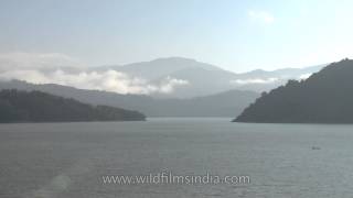 Hydro electric plant over the Doyang river Nagaland [upl. by Marvella]