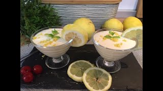 Mousse De Limón🍋Sin Huevo🥚Y Con leche Evaporadaricorico [upl. by Gavrah]