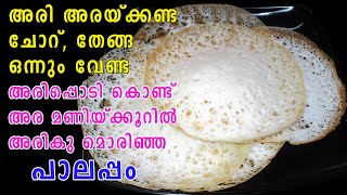 അരികുമൊരിഞ്ഞ പാലപ്പം  Rice flour Palappam  Breakfast Recipe Malayalam  Palappam  Lekshmis Magic [upl. by Paff]