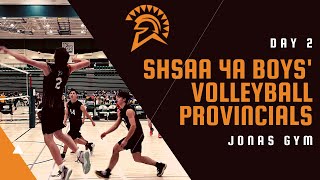 SHSAA 4A Boys Volleyball Provincials  Day 2 JSS Gym November 26 2022 [upl. by Edy]