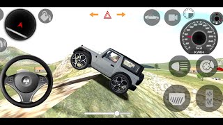 Long Jump Cars Driving 3D Dollar Song Modified Thar Indian Cars Simulator 3D Android Gameplay [upl. by Irwinn]