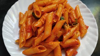 very easy pasta recipe😋 tomato garlic pasta  how to make pastano vegetables pasta [upl. by Charry]