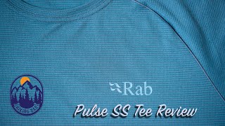 Hiking Dad reviews RAB Pulse SS Tee  technical hiking Tshirt REVIEW [upl. by Tayyebeb]