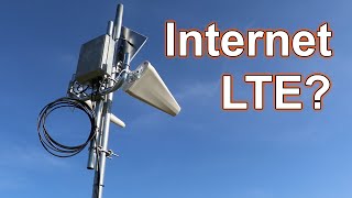 Sieć komputerowa i internet LTE na działce z routerem ZTE MF286D [upl. by Doehne]