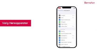 Sådan parres Bernafon Bluetooth® høreapparater med en iPhone [upl. by Anyahc249]
