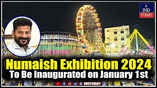 Numaish Exhibition Set to Kick Off in Hyderabad on 1st January 2024  IND Today [upl. by Baram264]