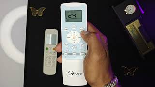 MIDEA AC REMOTE DEMO [upl. by Boycey]