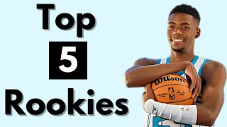 Top 5 NBA Rookies 2023  2024 season [upl. by Lillian]