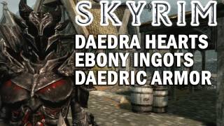 Get The Daedric Armor in Skyrim  Full Walkthrough [upl. by Dorca]