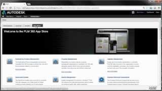 Autodesk PLM 360 App Store [upl. by Teddie]