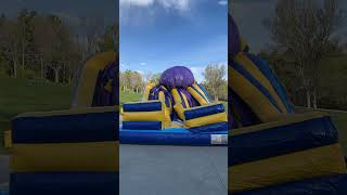 The Kraken Inflating inflatables fun bouncehouses funforfamily [upl. by Arratoon]