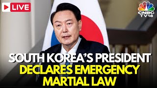 LIVE South Korea’s President Yoon Suk Yeol Declares Emergency Martial Law  North Korea  N18G [upl. by Amero]