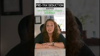 Pt 1 Pretax vs Posttax Deductions 💸 What’s the difference 🧐TerrysTaxTips TaxTok TaxTips [upl. by Conan]