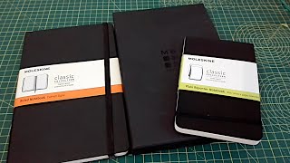 Moleskine taccuini Classic Reporter e Leather vera pelle [upl. by Toni]