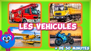 Les Véhicules pour les Enfants 🚗 🚚 ✈️ Découvrez plus de 60 véhicules [upl. by Nahsaj]