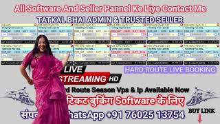 gadar live booking 9 second hard route confirm booked tatkal software 2024 gadar nexus tez punch [upl. by Godiva468]