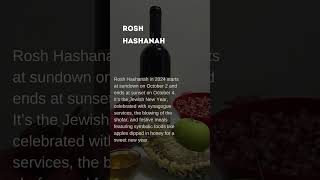 Rosh Hashanah in 2024 starts at sundown on October 2 and ends at sunset on October 4 [upl. by Anyel]