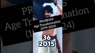 PRABHAS Age Transformation 19792024 Prabhas life journey shorts love prabhas rebelstarprabhas [upl. by Negrom]