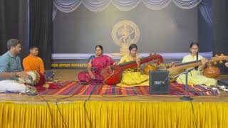 Bhagyadha Lakshmi Baramma Song  Goddess Lakshmi  Veena  Hosur [upl. by Oflodur855]