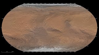 Tianwen1’s global map of Mars [upl. by Jose]