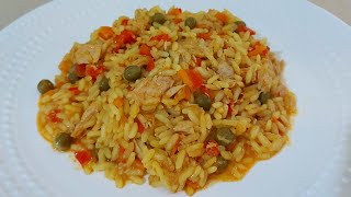 👌 ARROZ CON ATÚN DE LATA ✅ ECONÓMICO Y BUENÍSIMO  BEATRIZ COCINA [upl. by Svirad611]