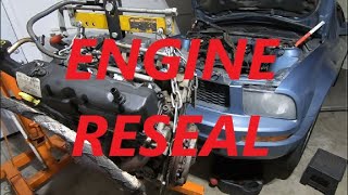 40 V6 ReSeal and Balance Shaft Delete  2006 Mustang for 24 Hours of Lemons Pt 8 [upl. by Aneerol]