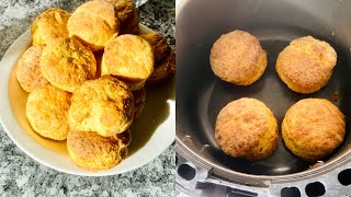 Soft fluffy amasi sconesscone recipe In a airfryer [upl. by Ranilopa]