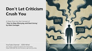 Don’t Let Criticism Crush You [upl. by Niatsirk]