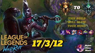 ONESHOT EKKO  WILD RIFT GAMEPLAY  THE BEST BUILD IN SEASON 12  I PROMOTED FROM GOLD TO PLATINUM [upl. by Henricks]