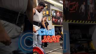 160kg deadlift practice in under guidance of COACH SAAB Mr RAJA BAKSHI SIR 160kg deadlift jaat [upl. by Datnow]