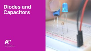 Diodes and Capacitors  Arduino Basics Tutorial [upl. by Ruomyes]