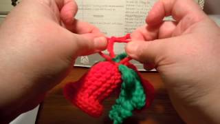 Patons Ornamental Bells knit  4 Finishing [upl. by Ahsiket]