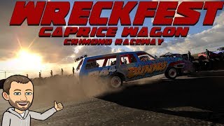 Online Bangers Wreckfest 85quot CAPRICE WAGON at Crimond [upl. by Aynod]