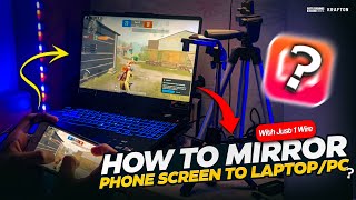 Best Software for Screen Mirror from Phone To PCLaptop No Delay🤯 [upl. by Raquela]