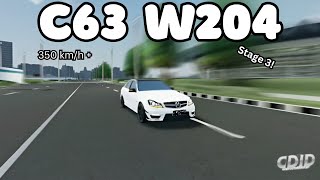 Mercedes C63 AMG W204 Review Car Driving Indonesia Roblox [upl. by Monica268]