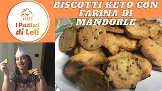 BISCOTTI KETO CON FARINA DI MANDORLE [upl. by Yruoc]