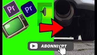 Adobe Premiere Pro  Greenscreen UltraKey Tutorial Greenscreen Ultrakey German Deutsch [upl. by Hcirteid]