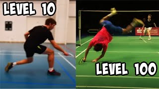 Badminton LEVEL 1 to 100  Single DEFENSE [upl. by Weed649]