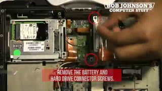 How to Remove the PCMCIA Card in a Panasonic Toughbook CF30 [upl. by Sheffield213]