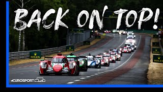 Historic Win At The 100th Anniversary Le Mans 24 Hour  Le Mans 24 Hour 2023 Highlights  Eurosport [upl. by Raffin765]