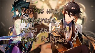 Zhongli y Xiao te reciben en Liyue Asmr Roleplay [upl. by Socin396]