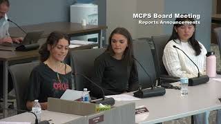 MCPS Board of Trustees Meeting Oct 8 2024 [upl. by Marb]