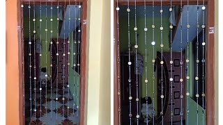 DIY mirror door hanging Pearl hangingDecoration ideas [upl. by Eyoj426]