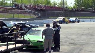 Autodrome Montmagny Montmagny Quebec Canada  Racing action [upl. by Dnilasor]