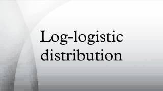 Loglogistic distribution [upl. by Lois]