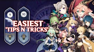 40 Spiral Abyss Floor 9 amp 10  Easiest Tips n Tricks  Full F2P Beginners Guide  Genshin Impact [upl. by Nigel]