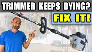 How to Fix a Weed Eater that Wont Run [upl. by Aissatan]