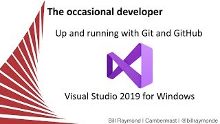 Up and Running with GitHub and Visual Studio 2019 [upl. by Carlina]